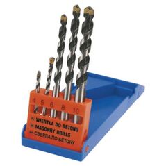 Wiertło Topex do betonu walcowe 4 5 6 10 8mm zestaw (60H300)