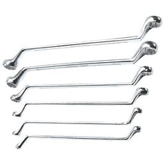 Top Tools Zestaw kluczy oczkowych odgiętych 6-17mm 6szt. (35D455)