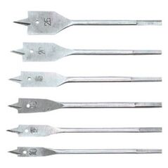 Wiertło Top Tools do drewna łopatkowe sześciokątne 10 12 16 18 20 25mm zestaw (60H860)