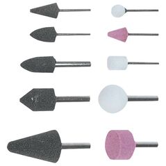 Top Tools Kamienie szlifierskie trzpieniowe 10szt. (60H006)