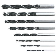 Wiertło Top Tools do drewna kręte walcowe 7 4 5 3 6 10 8 9mm zestaw (60H808)
