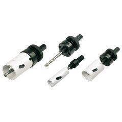 Verto Otwornice bi-metalowe 7szt. 19, 29, 33, 51, 68mm - 60H968