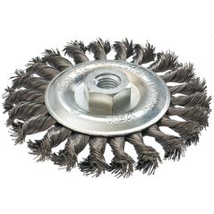 Graphite Szczotka druciana tarczowa 125mm M14 INOX - 57H598