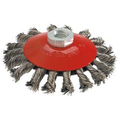 Graphite Szczotka druciana tarczowa odgięta 100mm M14 57H589