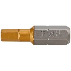 Graphite Końcówki wkrętakowe HEX4x25mm 2szt. - 57H968