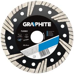 Graphite Tarcza diamentowa 115x22,2mm turbo 57H625