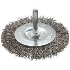 Graphite Szczotka druciana tarczowa z trzpieniem 75 mm Inox (57H602)