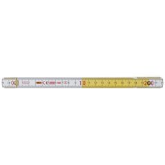 Neo Miara składana drewniana 1m biało-żółta - 74-010