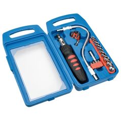 Top Tools Końcówki wkrętakowe i nasadki z uchwytem 22szt. (39D185)