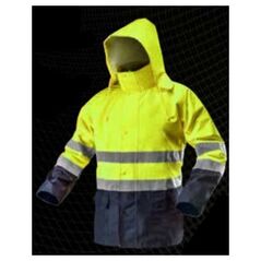 Neo Kurtka robocza ostrzegawcza wodoodporna żółta rozmiar XL (81-720-XL)