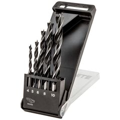 Wiertło Topex do drewna kręte walcowe 4 5 6 10 8mm zestaw (57H269)