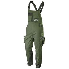 Neo Spodnie robocze na szelkach (Ogrodniczki robocze CAMO olive, rozmiar S)