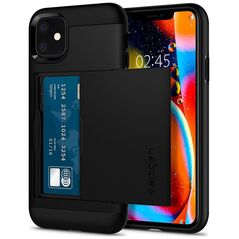 Spigen Spigen Slim Armor Cs Iphone 11 Black uniwersalny