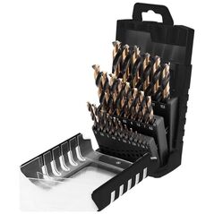Wiertło Graphite do metalu HSS walcowe 1,0-13,0 mmmm zestaw (55H090)