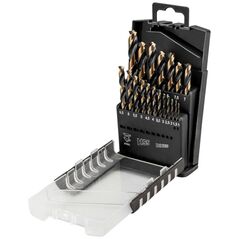 Wiertło Graphite do metalu HSS walcowe 1,0-10,0 mmmm zestaw (55H089)
