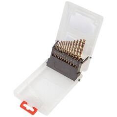 Wiertło Verto do metalu HSS walcowe 1,5 mm 2,5 mm 3,2 mm 3,5 mm 4,5 mm 4,8 mm 5,5 mm 6,5 mm 3 mm 4 mm 5 mm 6 mm 2 mmmm zestaw (60H810)