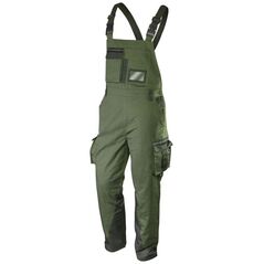 Neo Spodnie robocze na szelkach (Ogrodniczki robocze CAMO olive, rozmiar XS)
