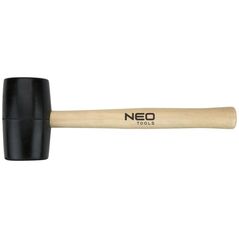 Neo Młotek gumowy rączka drewniana 450g 340mm (25-062)