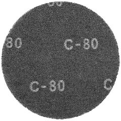 Graphite Siatki ścierne (Siatka ścierna na rzep, 225 mm, K80, do szlifierki 59G260,10 szt.)