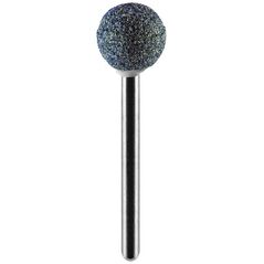 Graphite Kamień szlifierski (Kamień szlifierski kula 10 mm, trzpień 3.2 mm, 3 szt.)