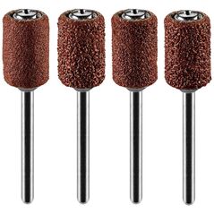 Graphite Taśma szlifierska (Taśma szlifierska 6.3 mm, K60, K80, K120, K240, zestaw 100 szt, + trzpień 3.2 mm, 2szt.)
