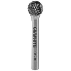 Graphite FREZ DO METALU HM TYP D (KULISTY) 12 X 10 MM TRZPIEŃ 6 X 45 MM 55H362 GRAPHITE