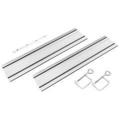 Graphite Szyna prowadząca do zagłębiarki (Szyny prowadzące 2 x 700 mm, łącznik, 2 zaciski)