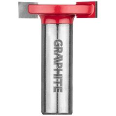 Graphite Frez widiowy (Frez do wpustów, HM, 32 x 6.35 mm, trzpień 12 mm)