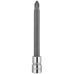 Neo Końcówka wkrętakowa PH2 na nasadce 1/4", długa, 87 mm