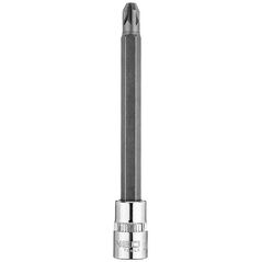 Neo Końcówka wkrętakowa PZ3 na nasadce 1/4", długa, 87 mm