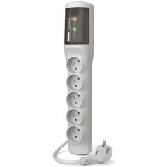 Listwa zasilająca Acar XP easy przeciwprzepięciowa 5 gniazd 1.5 m szara (W2336)