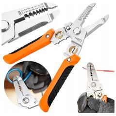 Neo NEO TOOLS SZCZYPCE ŚCIĄGACZ DO IZOLACJI ZACISKANIE KONEKTORÓW 6W1