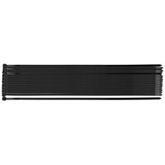 Neo Opaski zaciskowe EXTREME 9.0 × 650 mm, czarne, 50 szt.