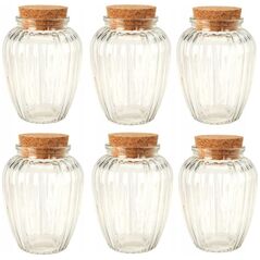 Home Styling Collection Szklany słoik do przechowywania, 280 ml