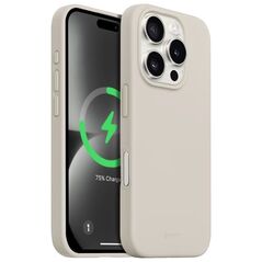Crong Crong Color Cover Magnetic - Etui iPhone 16 Pro MagSafe (kamienny beż)
