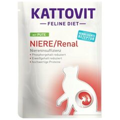Kattovit KATTOVIT NIERE/RENAL Indyk 85g dla kota