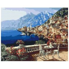 Symag Obraz Paint it! Malowanie po numerach. Miasteczko w Alpach