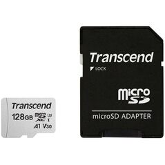 Karta Transcend 300S MicroSDXC 128 GB Class 10 UHS-I/U3  (TS128GUSD300S-A)