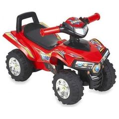Baby Mix Jeździk quad z dźwiękiem czerwony