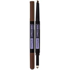 Maybelline  Maybelline Express Brow Satin Duo Kredka do brwi 0,71g Medium Brown