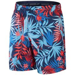 Speedo Męskie szorty Speedo PRINT REDONDO EDGE VOLLEY 17" 410 peacoat/print rozmiar XL