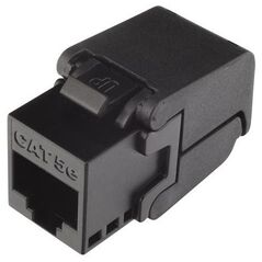 Solarix Keystone CAT5e UTP RJ45 czarny samogwintująca SXKJ-5E-UTP-BK-SA