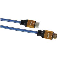 Kabel iBOX HDMI - HDMI 1.5m niebieski (ITVFHD04)