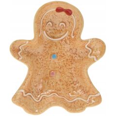 Home Styling Collection Świąteczne naczynie w kształcie piernika, 15 x 12,5 cm, COOKIE