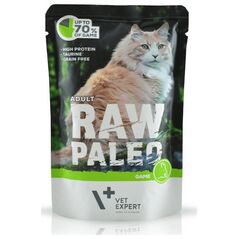 VetExpert VetExpert Raw Paleo adult cat - Dzik saszetka 100g