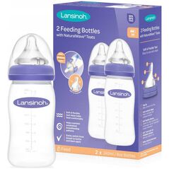Lansinoh 4077 BUTELKA 240ML X 2 + SMOCZEK NW LANSINOH