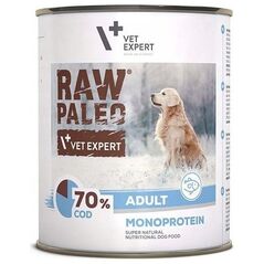VetExpert VetExpert Raw Paleo Dorsz Adult Can 800g