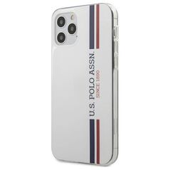 U.S. Polo Assn US Polo USHCP12MPCUSSWH iPhone 12/12 Pro 6,1" biały/white Tricolor Collection