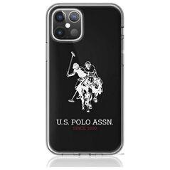 U.S. Polo Assn US Polo USHCP12MTPUHRBK iPhone 12/12 Pro 6,1" czarny/black Shiny Big Logo