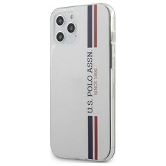 U.S. Polo Assn US Polo USHCP12LPCUSSWH iPhone 12 Pro Max 6,7" biały/white Tricolor Collection